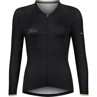 Produktbild von Trikot Force Gold Lady – Damen lang schwarz größe XL 90014371-XL