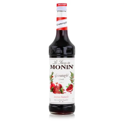 Produktbild von Monin Sirup Granatapfel 700ml - Cocktails Milchshakes Kaffeesirup (1er Pack)