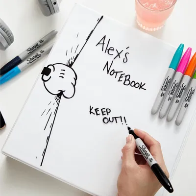 Zdjęcie produktu dla Marker permanentny Sharpie FINE, blister 4 sztuki Standard
