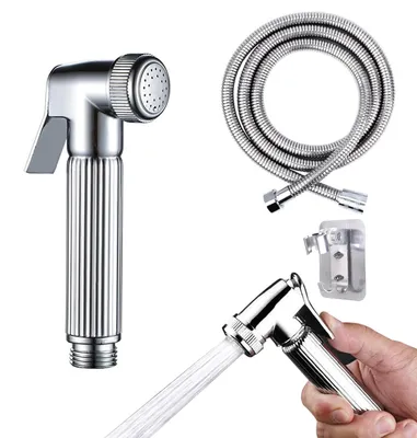 Image de Douchette de salle de bain avec flexible