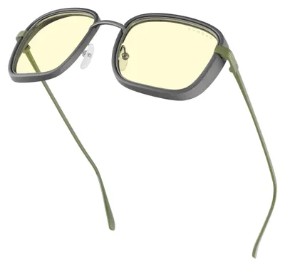 Imagen del producto de Gunnar Optiks FAL-05501, uni, forma cuadrada, diseño clásico, color verde, color gris, material: nylon, acero inoxidable, garantía: 2 años