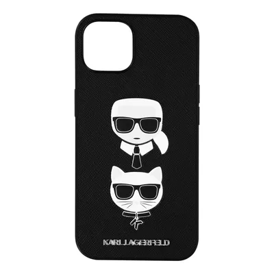 Produktbild von Karl Lagerfeld IKONIK Schutzhülle für Apple iPhone 13 Pro – Schwarz