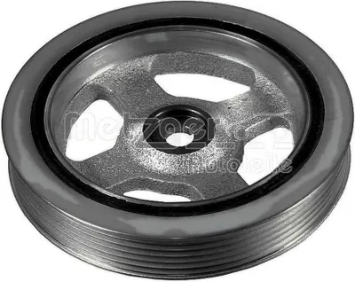 Produktbild von METZGER 6400113 Riemenscheibe Kurbelwelle für HYUNDAI Tucson (TL, TLE) 146mm 6-Rippen