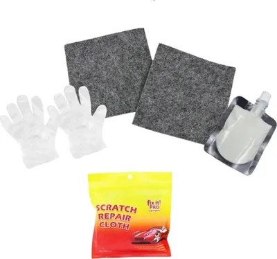 Obrázek produktu pro Verk 10151 Opravná sada na odstranění škrábanců, 45 ml + 2 leštící hadříky