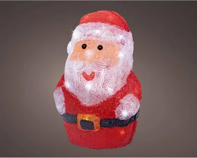 Immagine prodotto di Figurina di Babbo Natale con LED per esterni 17 x 14 x 23,50 cm