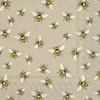 Produktbild von LOVELY BEES Linen Cocktail-Servietten C 861166