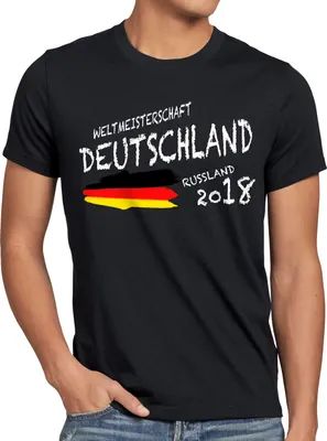 Produktbild von style3 Weltmeisterschaft 2021 2022 Deutschland Herren T-Shirt Fußball WM Fan-Outfit Germany
