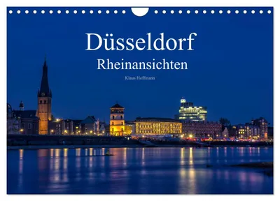 Produktbild von Düsseldorf - Rheinansichten (Wandkalender 2027 DIN A4 quer), CALVENDO Monatskalender