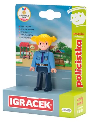 Zdjęcie produktu dla Igráček Policewoman - figurka z akcesoriami