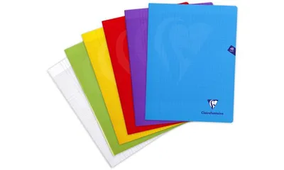 Produktbild von #10xClairefontaine Heft mit Mimesys-Heftung, 240 x 320 mm,kariert