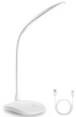 Produktbild von InAndOutdoorMatch - LED-Schreibtischlampe - USB-aufladbar - 3 Dimmstufen, KI-generiertes Bild
