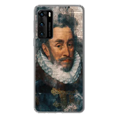 Produktbild von MuchoWow® Handyhülle Schutzhülle Hülle für Huawei P40 Kunst - Aquarelle - Alte Meister Silikon Softcase Handy Hülle - Handytasche