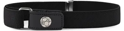 Produktbild von Ladeheid Jungen Gürtel Elastik-Gürtel 1-6 Jahre 34-65 cm P15S (Schwarz/Ball)