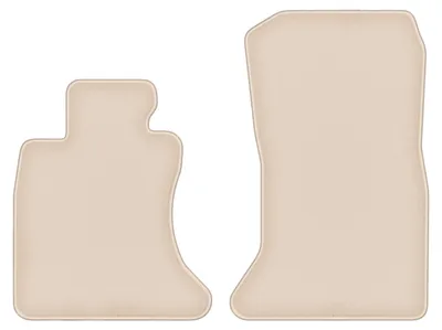 Produktbild von DURBAN Beige Velours-Fußmatten vorne für BMW 5 F11 xDrive Kombi, Touring (2010-2013)