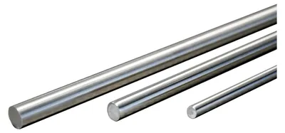 Produktbild von Rundstahl 10 mm geschliffen aus V2A Edelstahl mit einer Länge von 500 mm
