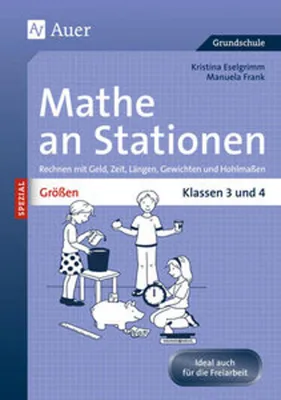 Immagine prodotto di Größen an Stationen. Klassen 3 und 4