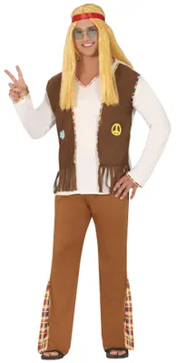 Produktbild von Guirca Hippie-blumenmannkostüm M M