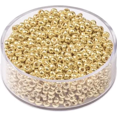 Produktbild von KNORR PRANDELL 213104761 Bö Rocailles Ø 25 mm Glas bleichgoldfarben