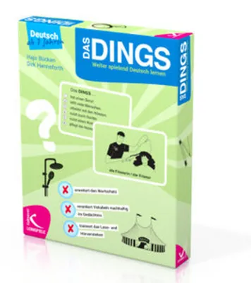 Obrázok produktu pre Das Dings. Weiter spielend Deutsch lernen