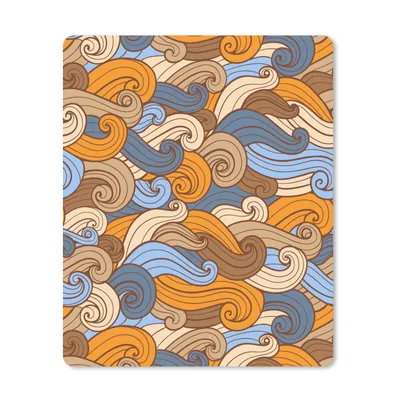 Produktbild von MuchoWow® Mauspad Mousepad Vintage - Japanisch - Muster 30x40 cm - Mousepads - Maus Mat - Pad - Mausunterlage - Mausmatten
