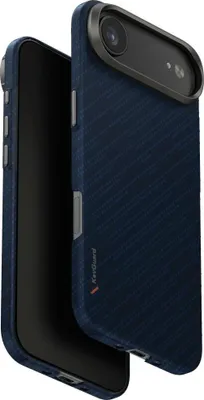 Image de Étui UNIQ Keva EDGE MagClick bleu pour iPhone Air