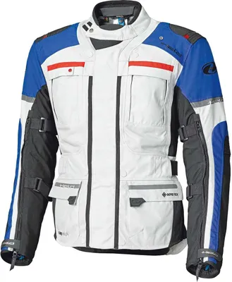 Produktbild von Held Carese Evo GTX Motorrad Textiljacke, hellgrau/blau, 3XL