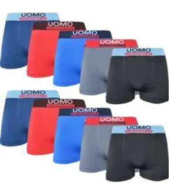 Produktbild von 10er Pack Boxershorts Herren Boxer Shorts Unterwäsche Slips Unterhose