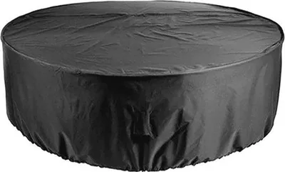 Image de Chapeau de jardin rond imperméable pour l'extérieur | Résistant au vent | Protection UV | Résistant à la neige | Grand format (244 cm de diamètre)
