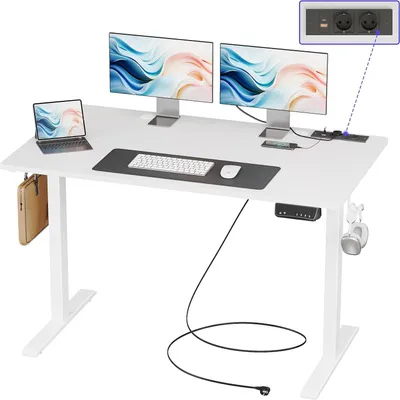 Produktbild von Elektrischer höhenverstellbarer Schreibtisch JOISCOPE stabil 140x60 cm
