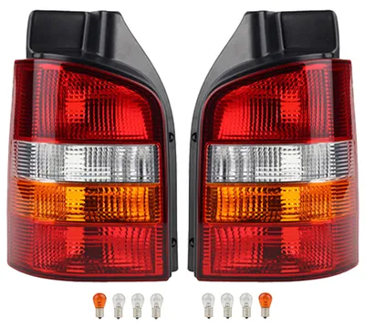 Produktbild von Heckleuchte Links Rechts mit Leuchtmitteln passend für VW T5 nur für Heckklappe Johns