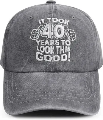 Produktbild von Baseballcap Vintage - Verstellbar, Schwarz