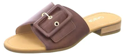 Zdjęcie produktu dla Gabor 82.791 – eleganckie damskie klapki w kolorze brązowym – NOWOŚĆ