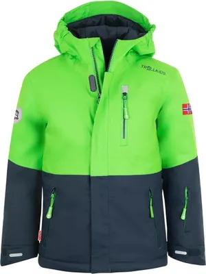 Immagine prodotto di Giacca Trollkids Hallingdal, verde, taglia 122 cm, per bambini