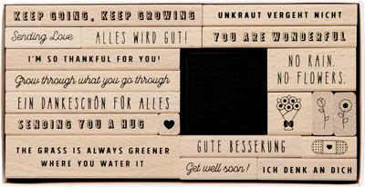 Produktbild von Stempelset In the Meadow, Motivation100%