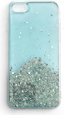 Produktbild von Wozinsky Star Glitter Glänzende Schutzhülle mit Glitzer für Samsung Galaxy A30, Blau
