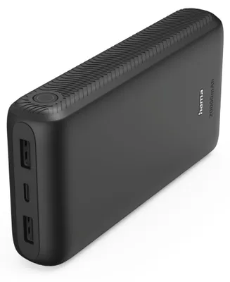 Obrázek produktu pro Hama 00201777, 20000 mAh, Lithium-polymerová (LiPo), Antracit