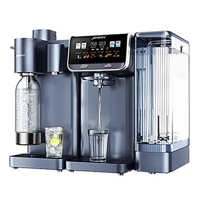 Immagine prodotto di Set combinato filtro per l'acqua JIMMY Matrix M9 Pro + modulo per acqua frizzante S9, acqua frizzante refrigerata, filtro a 7 stadi, riscaldamento istantaneo in 3 secondi e igiene UV-C