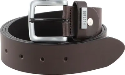 Produktbild von MUSTANG Leder Gürtel Men Leather Belt W100 Darkbrown dunkelbraun