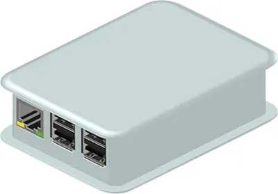 Obrázek produktu pro Pouzdro pro Raspberry Pi 3 – bílé