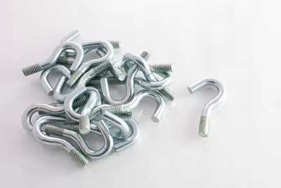 Immagine prodotto di Gancio con filettatura M6 Gancio aperto, estremamente resistente, lavagne magnetiche, frigoriferi, lavagne bianche, fai da te