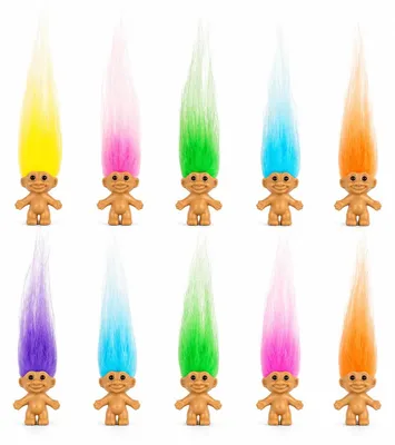 Image de Jeu de figurines miniatures - 10 pièces - Figurines décoratives représentant une famille - Multicolore