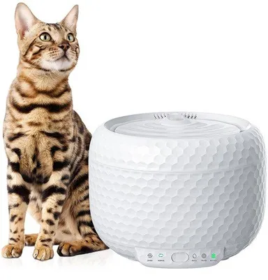 Produktbild von Katzen-Trinkbrunnen 1,8L stiller Pumpenfilter