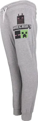 Produktbild von Minecraft Creeper Kinder Jogginghose – Grau / 140