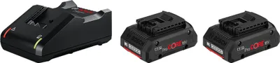 Produktbild von Startovací sada Bosch 2 x ProCORE18V 4,0Ah + GAL 18V-40 Professional