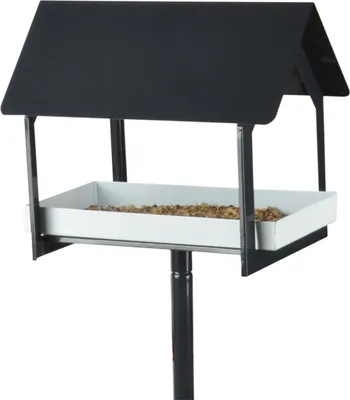 Image de Esschert Design Vogelfutterhaus stehend Stahl