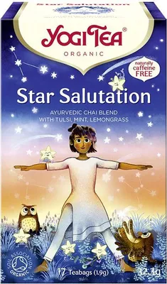 HERBATKA AJURWEDYJSKA STAR SALUTATION BIO (17 x 1,9 g) 32,3 g - YOGI TEA (EDYCJA LIMITOWANA)