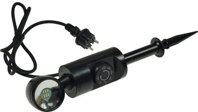 Produktbild von LED Gartenleuchte 'CT-GS Sens', 3W, 1,4m Kabel+Erdspieß, Sensor+Timer