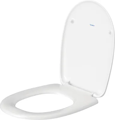Produktbild von Duravit Universal WC-Sitz, Duraplus weiß Scharniere Kunststoff, 1 Stk.