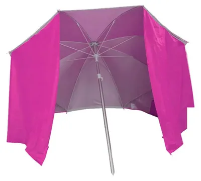 Zdjęcie produktu dla Parasol ogrodowy Marbueno SUMMER 10112R różowy, średnica 180 cm