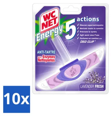 Produktbild von 10 x WC Net Toiletstein Lavendel - Vorteilspackung - 10 Stücke